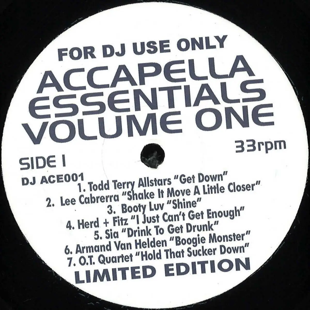 Accapella Essentials — Volume One