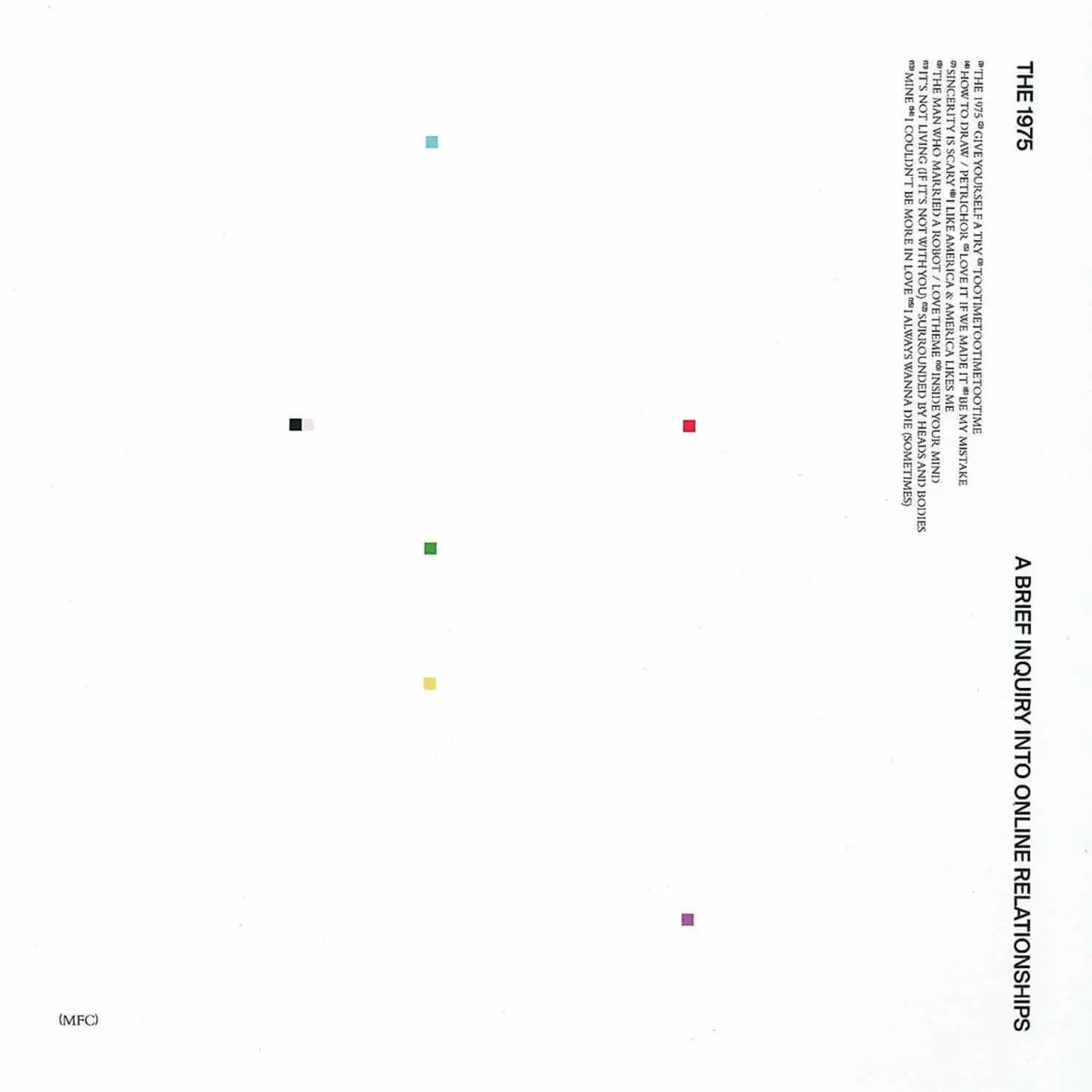 THE 1975 — A Brief Inquiry Into Online Relationships
