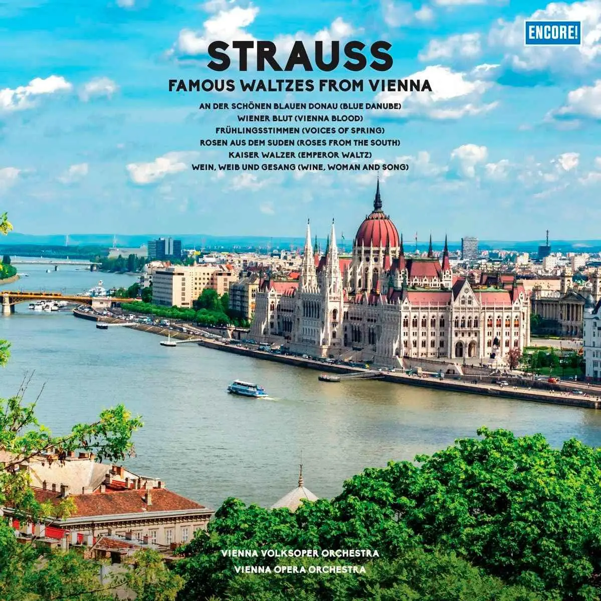 STRAUSS JR. JOHANN — Famous Waltzes From Vienna