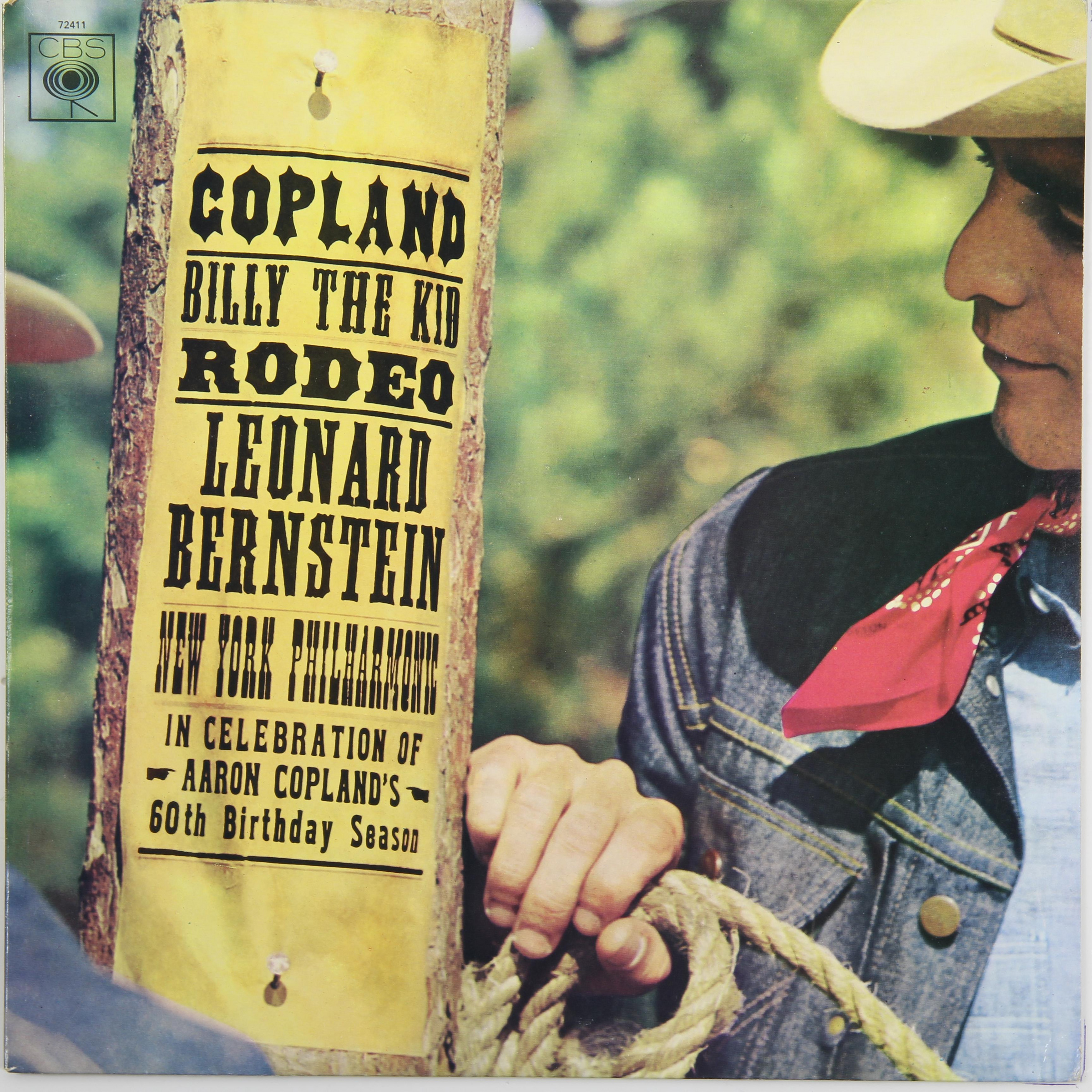 COPLAND — BILLY THE KID, RODEO (LEONARD BERNSTEIN)