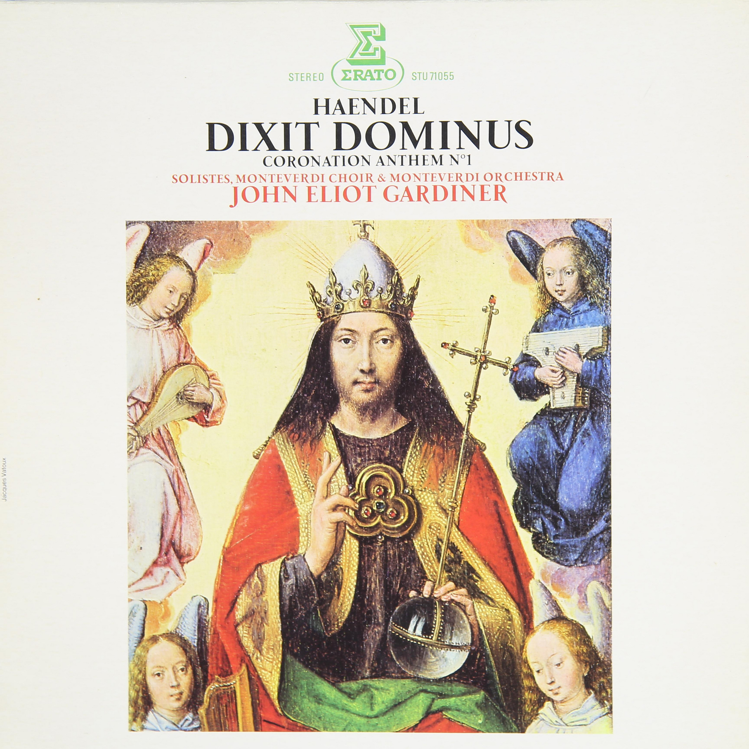 HANDEL — DIXIT DOMINUS, CORONATION ANTHEM № 1 (VERY GOOD)