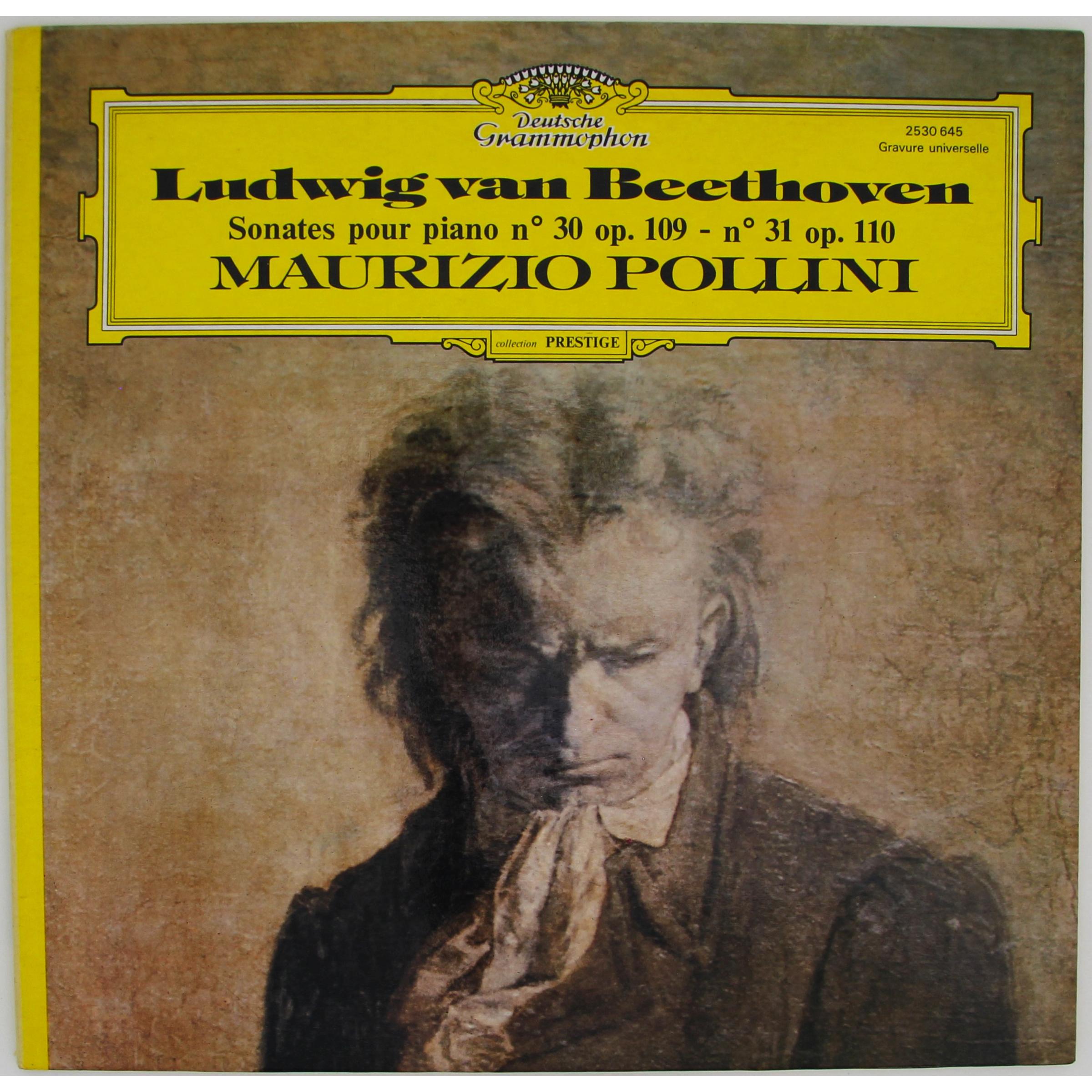 BEETHOVEN — SONATES POUR PIANO № 30 OP. 109, № 31 OP. 110 (MAURIZIO POLLINI)