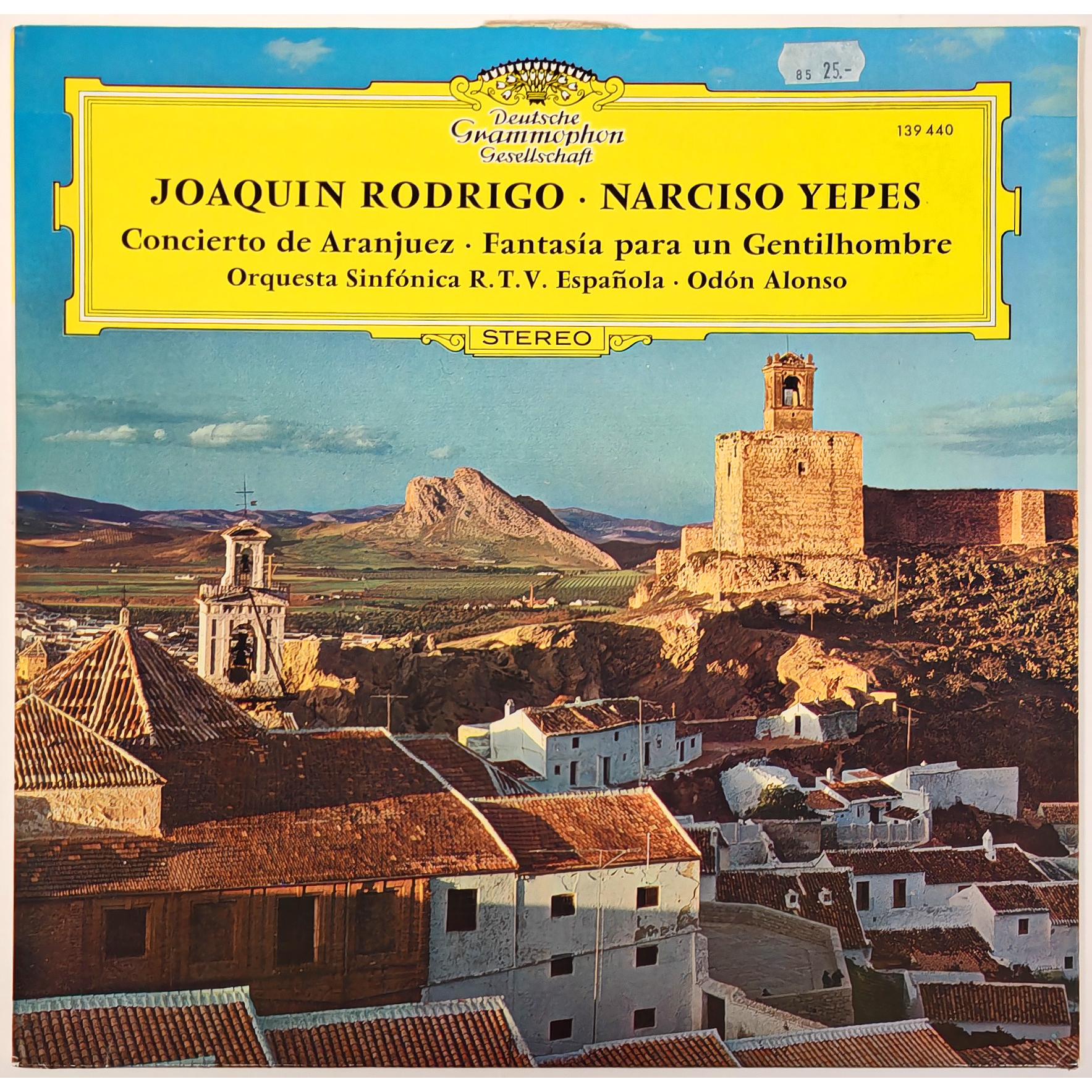 RODRIGO — CONCIERTO DE ARANJUEZ, FANTASIA PARA UN GENTILHOMBRE (NARCISO YEPES)