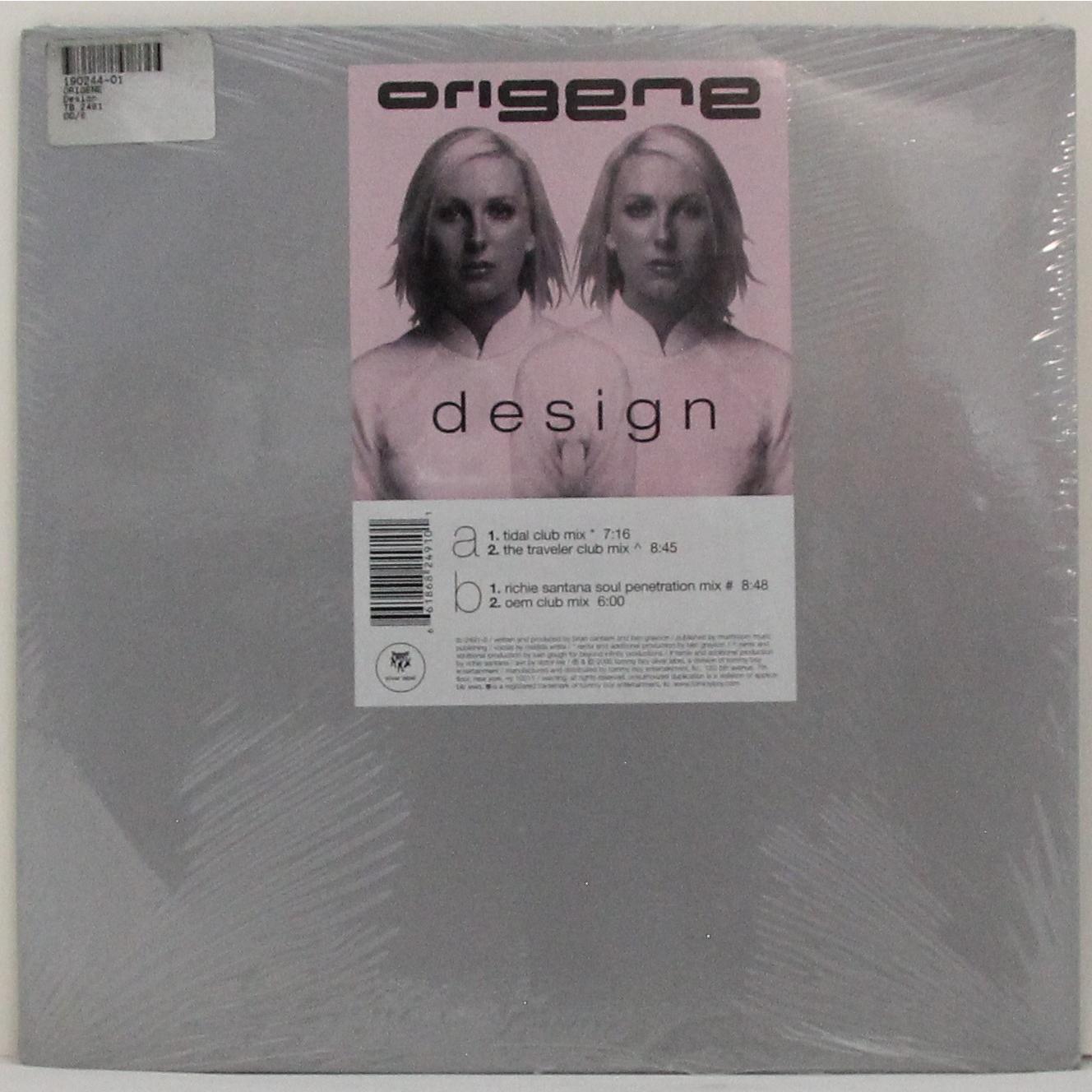СИНГЛ ORIGENE — DESIGN