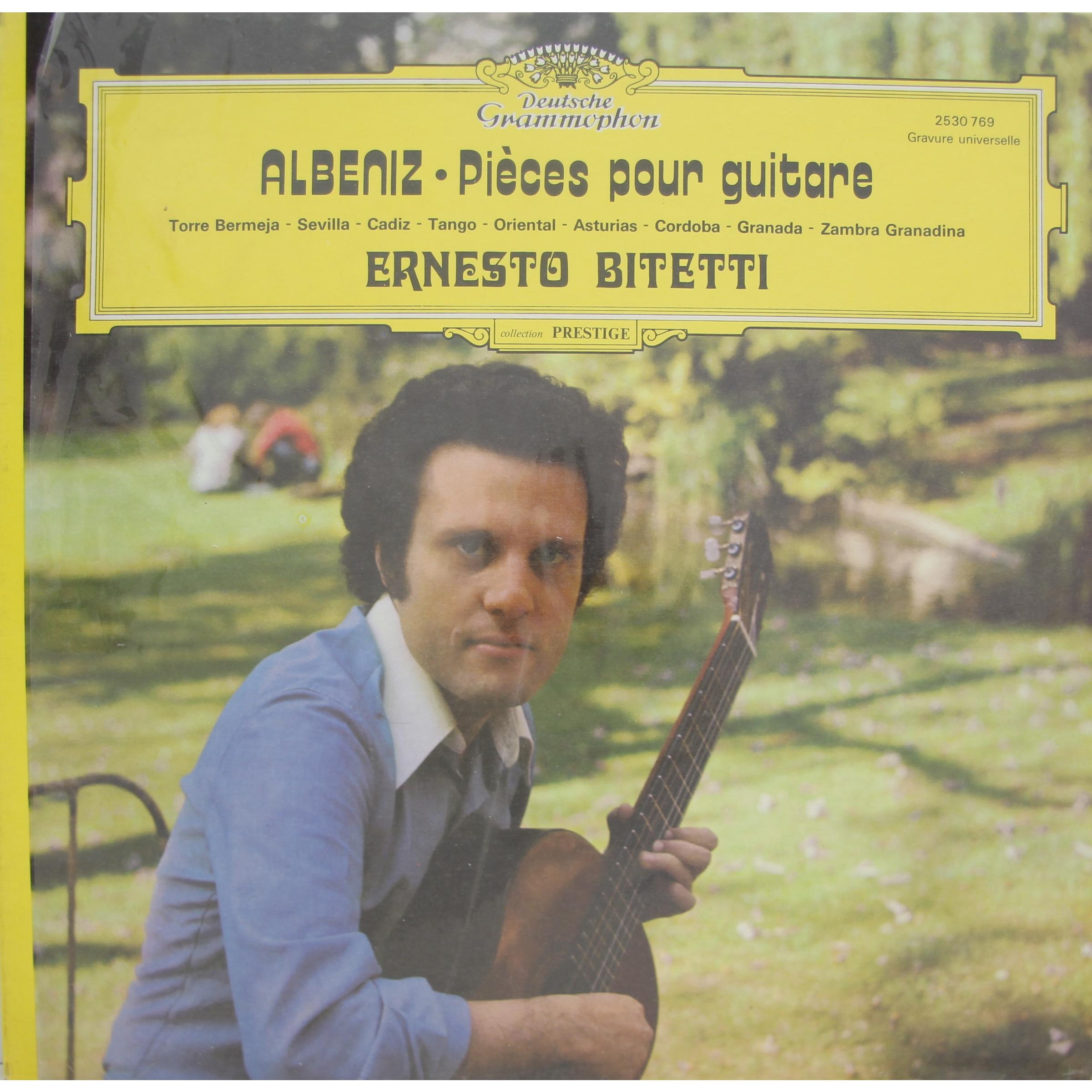 ISAAC ALBENIZ — PIECES POUR GUITARE (ERNESTO BITETTI)