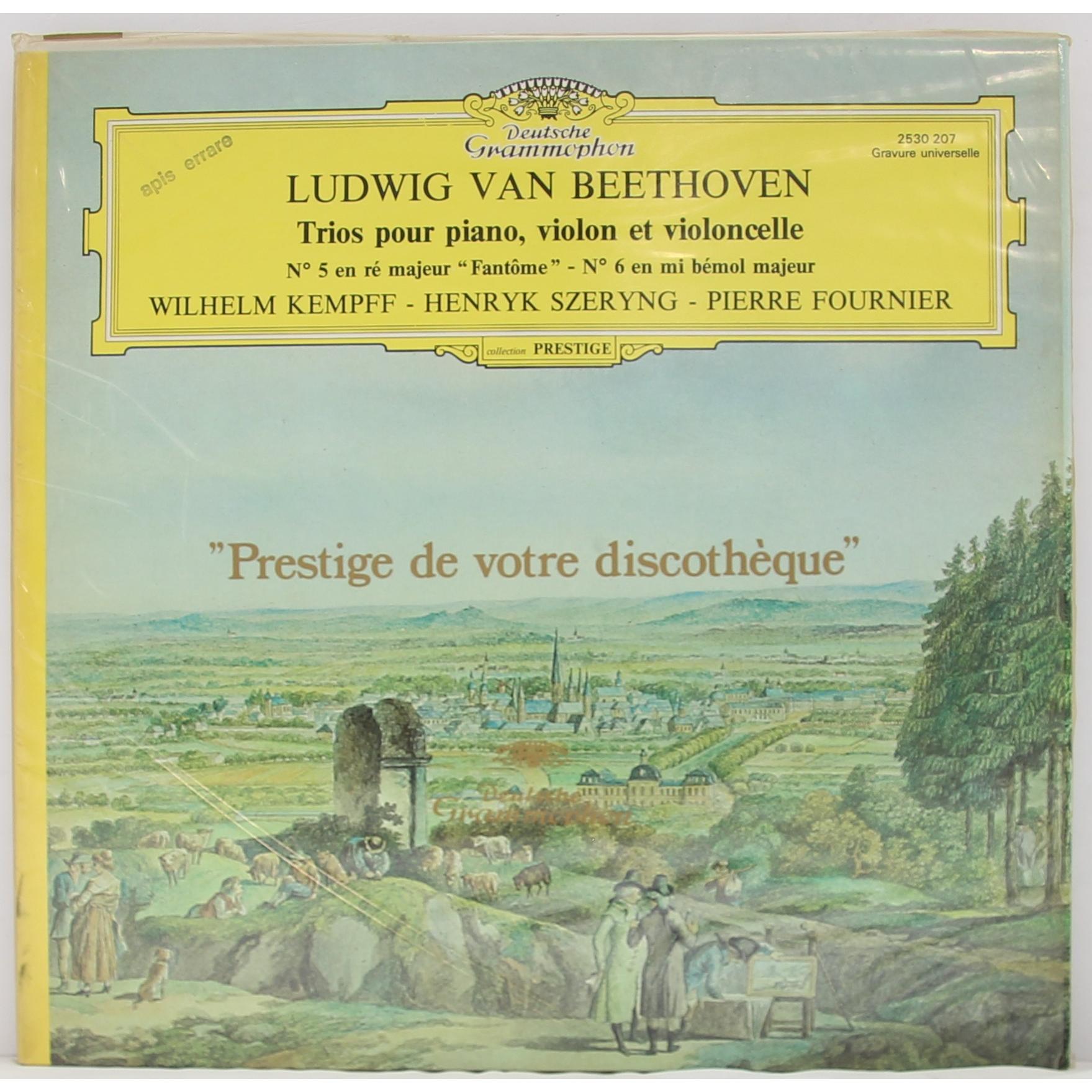 BEETHOVEN — TRIO POUR PIANO, VIOLON ET VIOLONCELLE (KEMPFF, SZERYNG, FOURNIER)