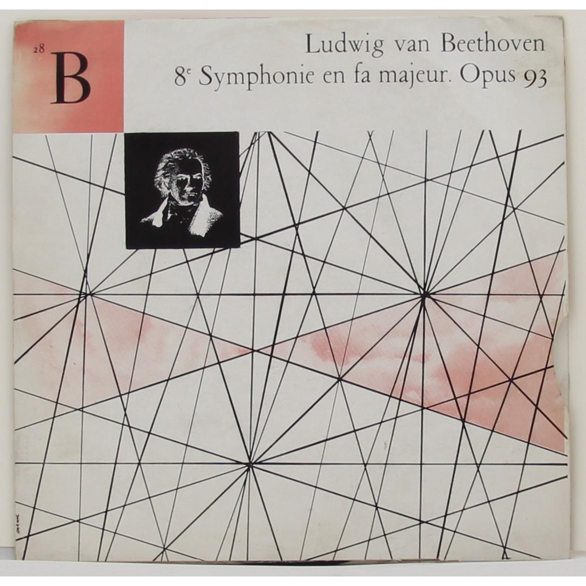 BEETHOVEN — 8eme SYMPHONIE EN FA MAJEUR. OPUS 93 (FRITZ LEHMANN)