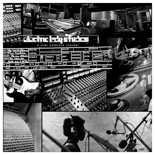 JIMI HENDRIX — ELECTRIC LADY STUDIOS: A JIMI HENDRIX VISION (LIMITED BOX SET, 5 LP + BLU-RAY)