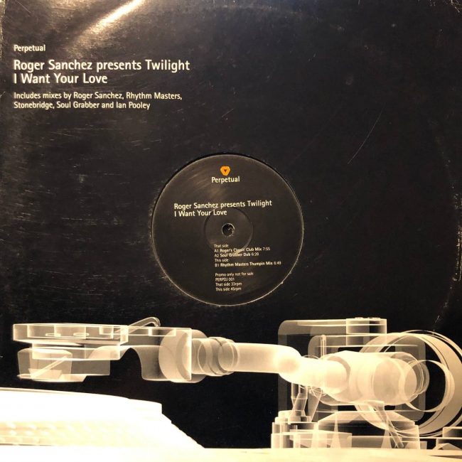 Roger Sanchez Presents Twilight — I Want Your Love
