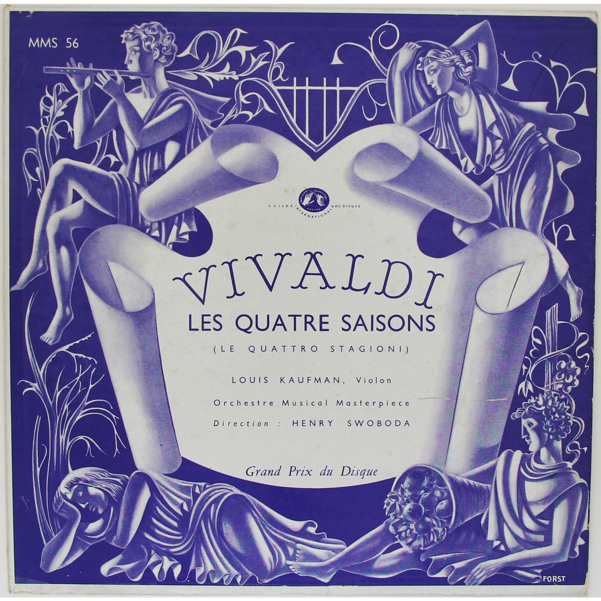 VIVALDI — LES QUATRE SAISONS (MONO) (HENRY SWOBODA)