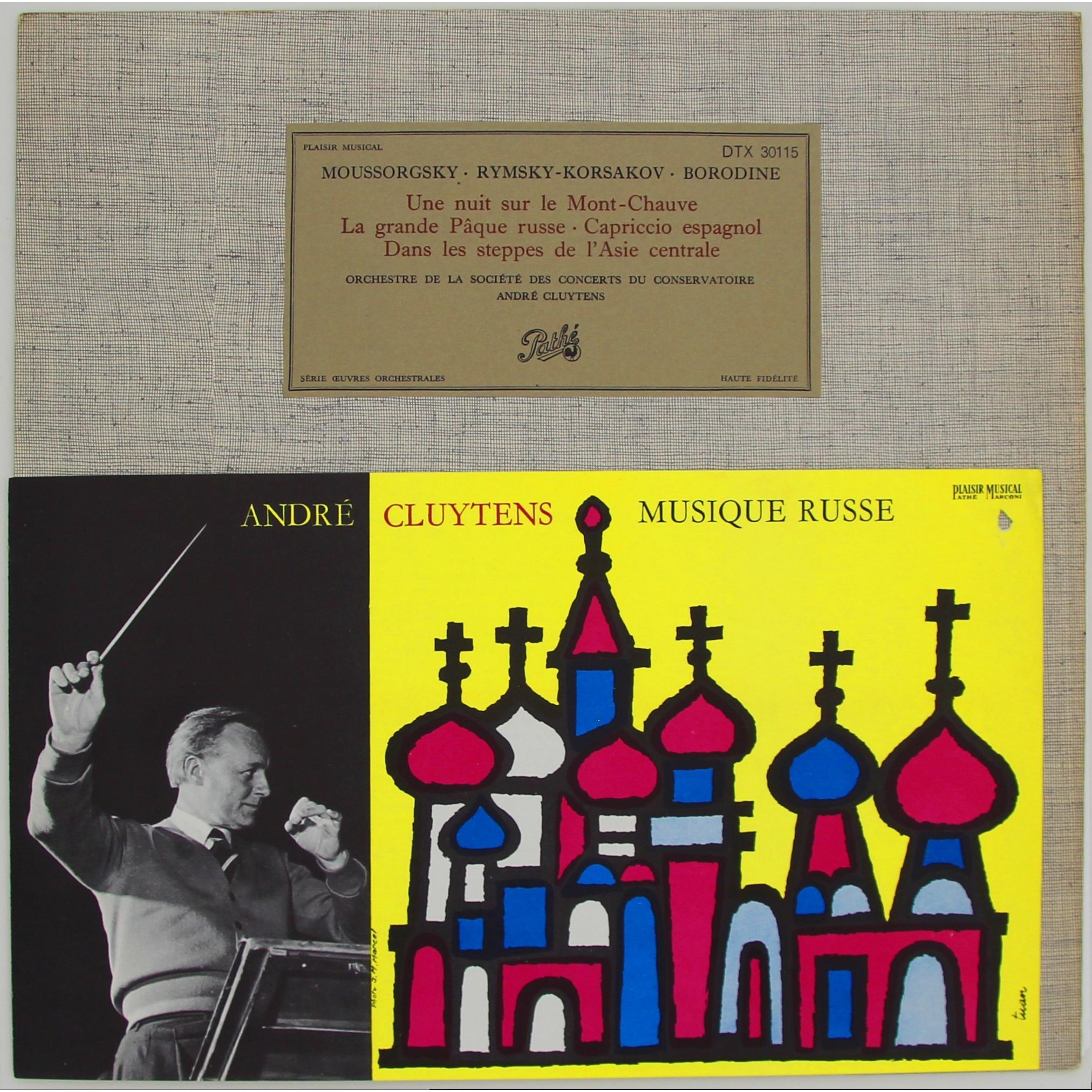 RIMSKY-KORSAKOV, MOUSSORGSKY, BORODINE — MUSIQUE RUSSE (ANDRE CLUYTENS)