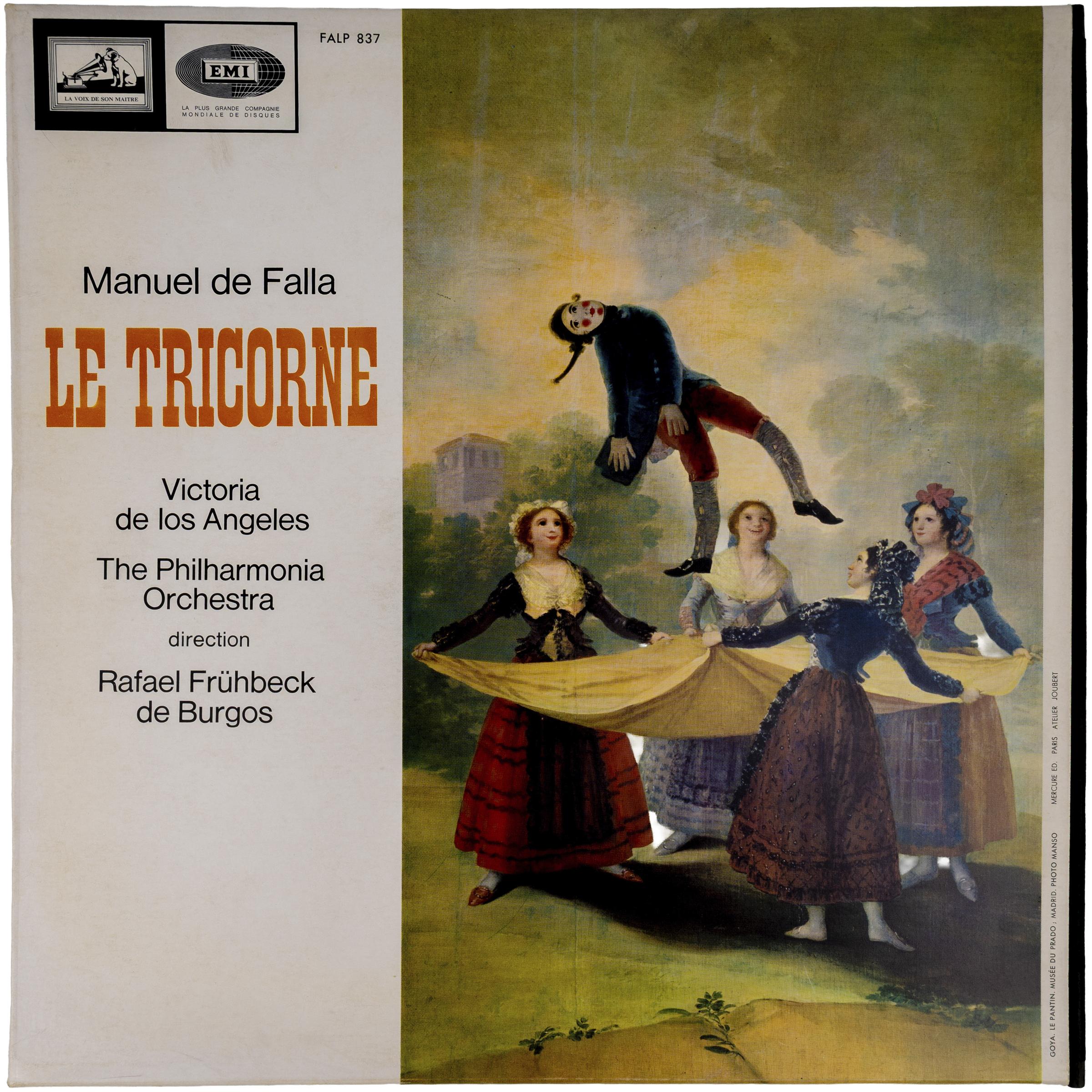 MANUEL DE FALLA — LE TRICORNE (VICTORIA DE LOS ANGELES)