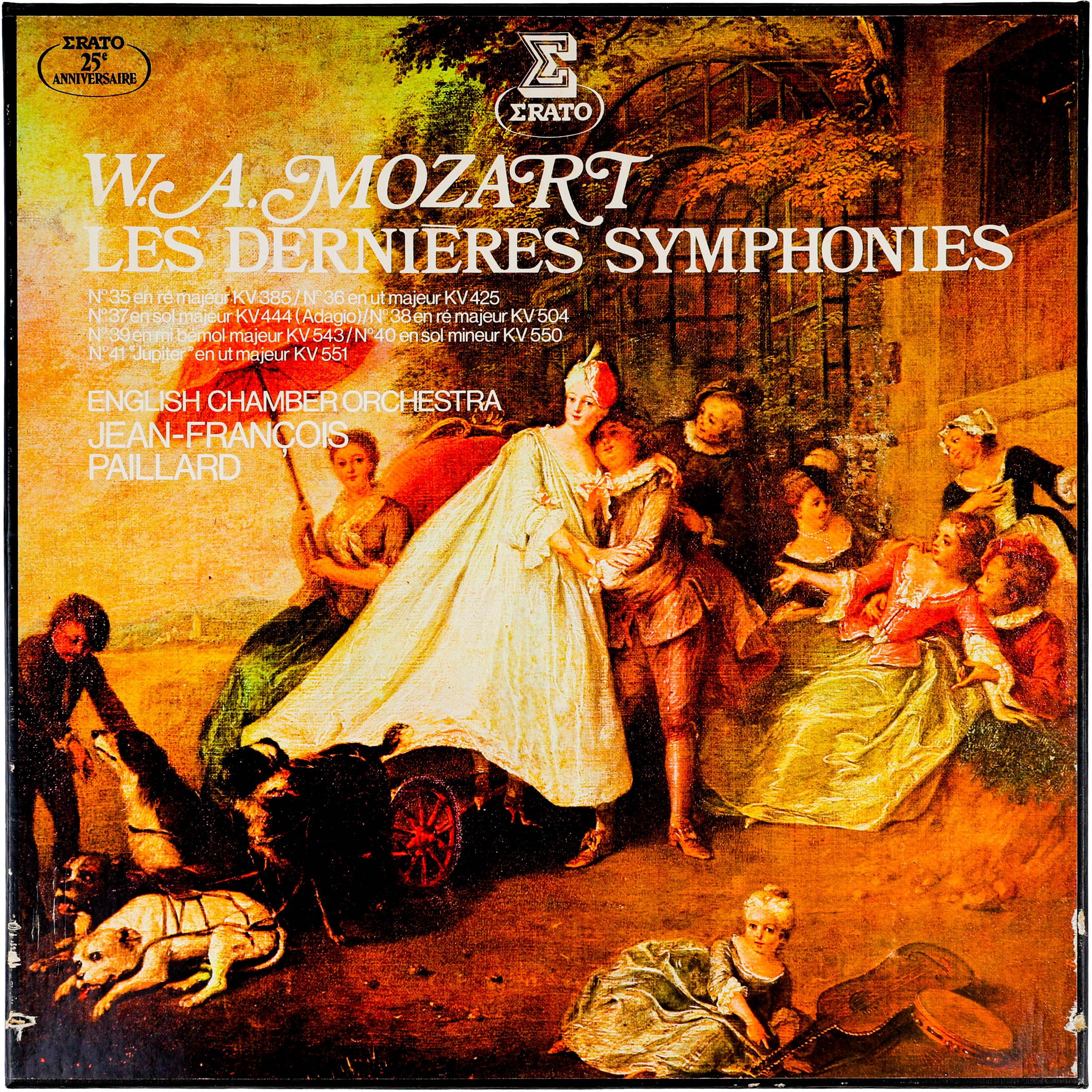 W. A. MOZART — LES DERNIERES SYMPHONIES