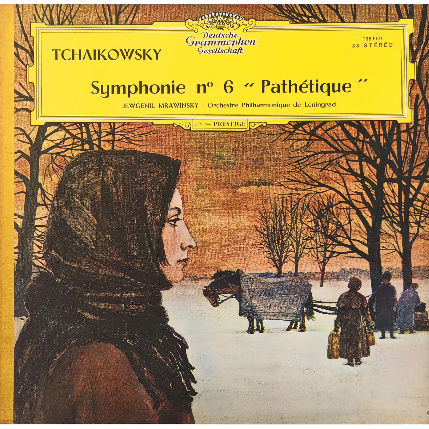 TCHAIKOVSKY — SYMPHONY № 6 EN SI MINEUR "SYMPHONIE PATHETIQUE" (JEWGENIL MRAWINSKY)