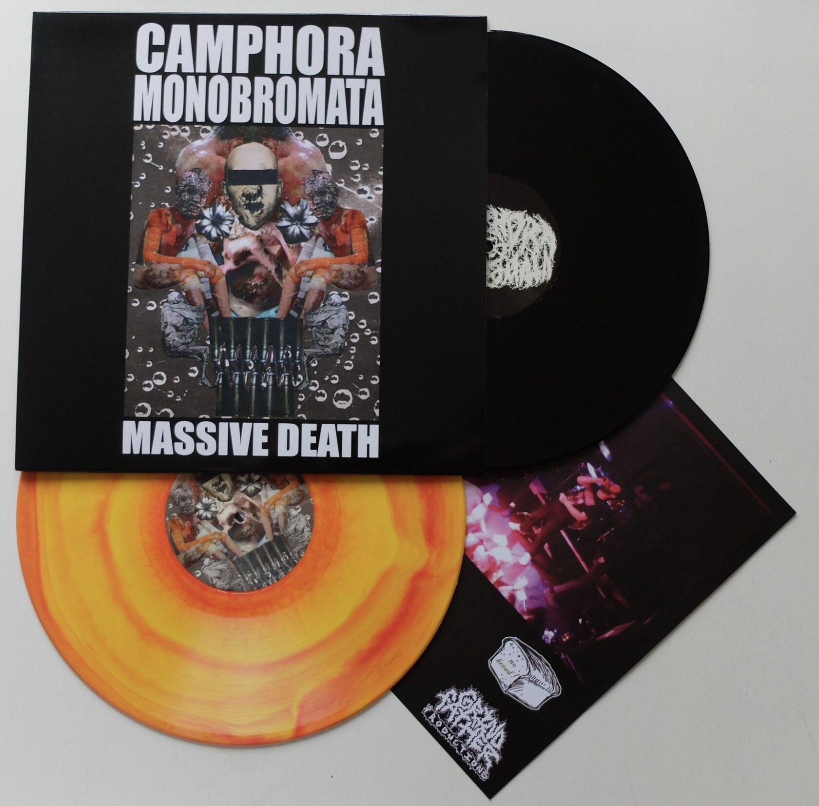 Camphora Monobromata — Massive Death LP, Single Sided