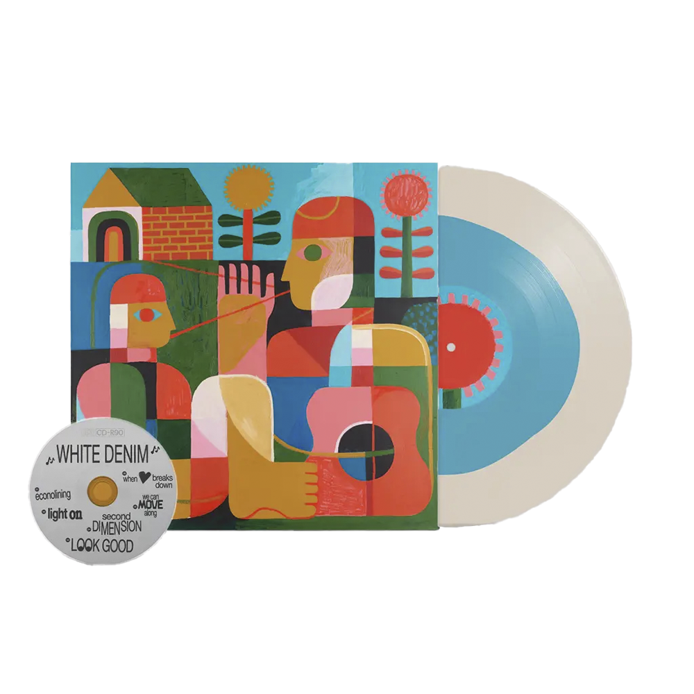White Denim — 12 (Limited Clear Vinyl with Blue Yolk Effect)