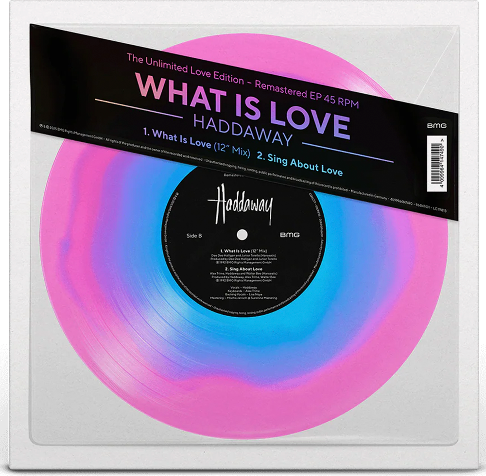 Haddaway — What Is Love EP (Colored 10" inch Vinyl)