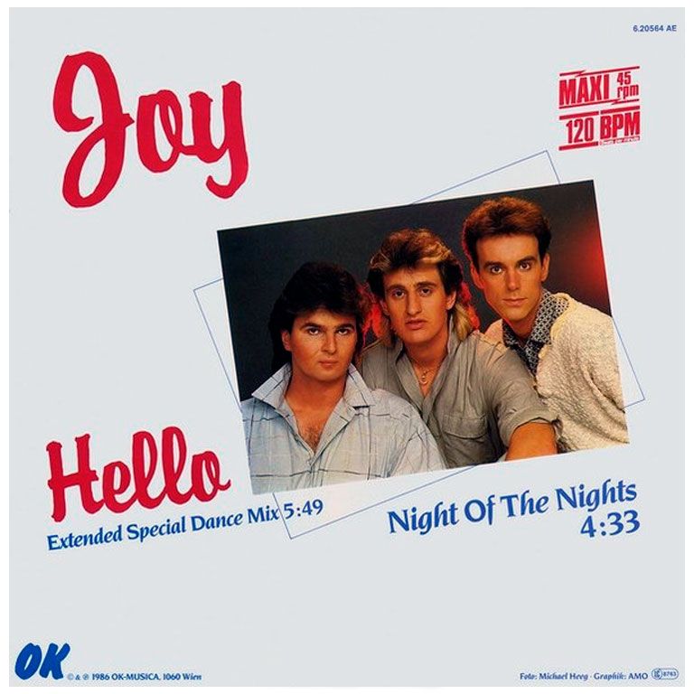 JOY — Hello (Extended Special Dance Mix)