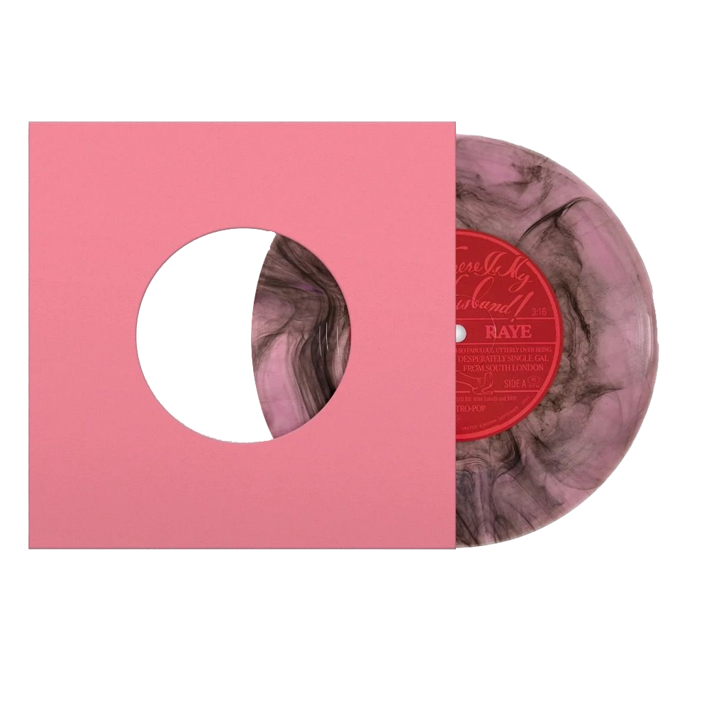 Raye — Where Is My Husband! (7" inch Pink & Black Smoke Vinyl)