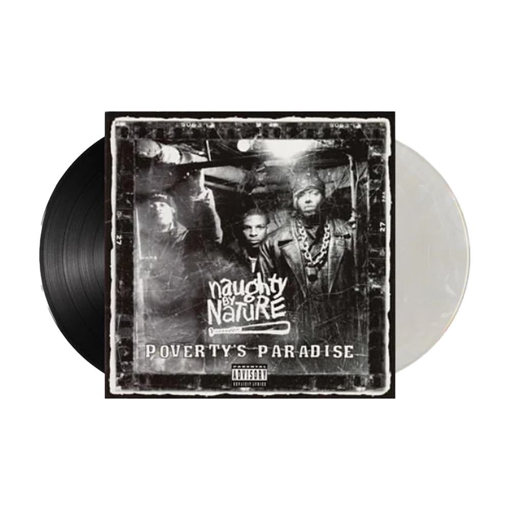 Naughty By Nature — Poverty’s Paradise (Limited Anniversary Smoky & Black Vinyl)