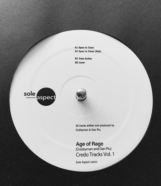 Age Of Rage — Credo Tracks Vol. 1