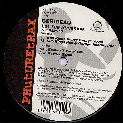Gerideau — Let The Sunshine (The Remixes)