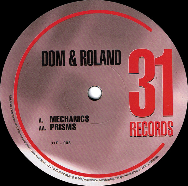 Dom & Roland — Mechanics / Prisms