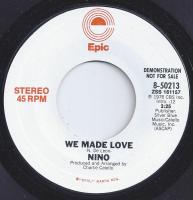 NINO — WE MADE LOVE