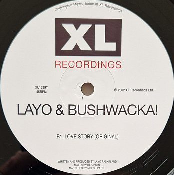 Layo & Bushwacka — Love Story (Vs Finally) (Paul Woolford 2023 Remixes)