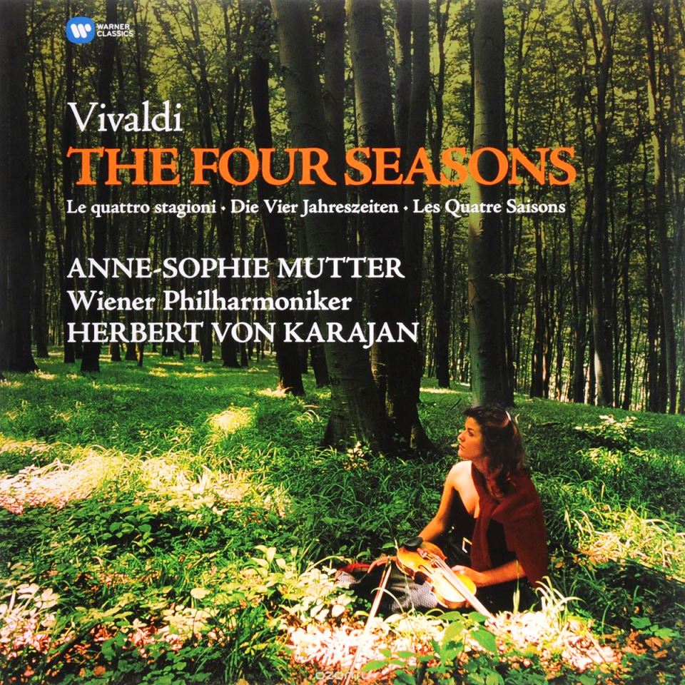 Vivaldi — Anne-Sophie Mutter, Wiener Philharmoniker, Herbert Von Karajan – Le Quattro Stagioni / The Four Seasons / Die Vier Jahreszeiten