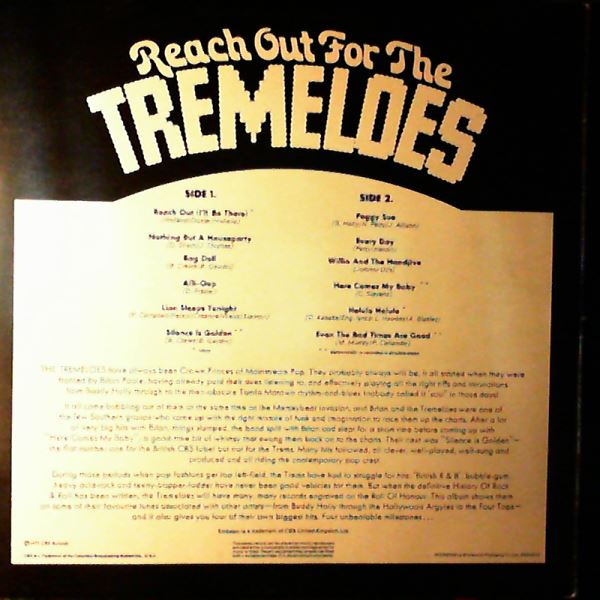 BAKINHAMS, BYRDS, TREMELOES, YARDBIRDS — BAKINHAMS, BYRDS, TREMELOES, YARDBIRDS