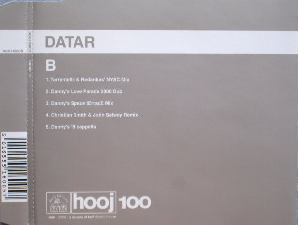 DATAR — B (Disc 1)
