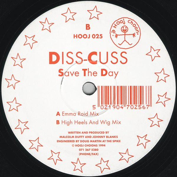 Diss-Cuss — Save The Day (Remixes)
