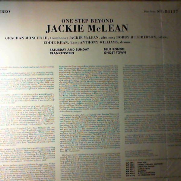 Jackie McLean — One Step Beyond