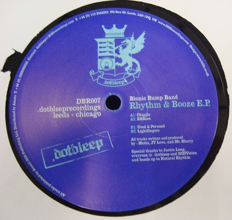 Bionic Bump Band — Rhythm & Booze EP