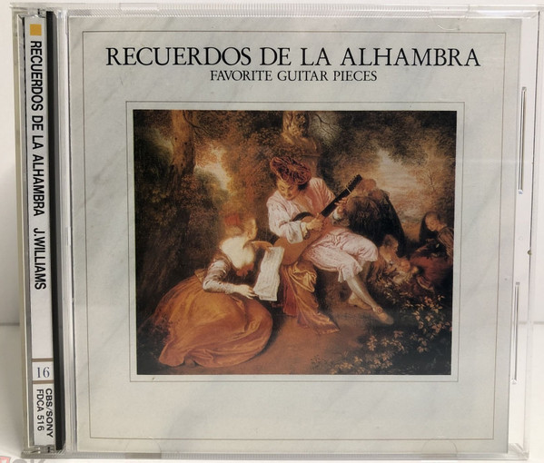John Williams — Recuerdos De La Alhambra - The World's Favorite Guitar Pieces アルハンブラ宮殿の思い出・ギター名曲ギター名曲のすべて