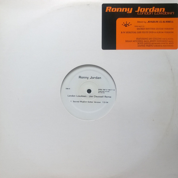 Ronny Jordan — London Lowdown (Joaquin 'Joe' Claussell Remixes)