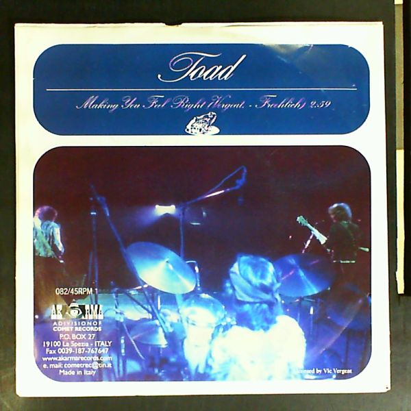 Toad — Purple Haze - Making You Feel Right