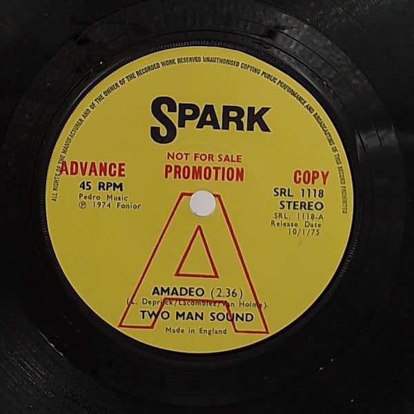 Two Man Sound — Amadeo / Somebody Is Ready To Love You