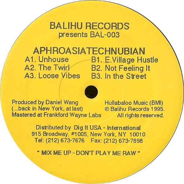Daniel Wang — Aphroasiatechnubian