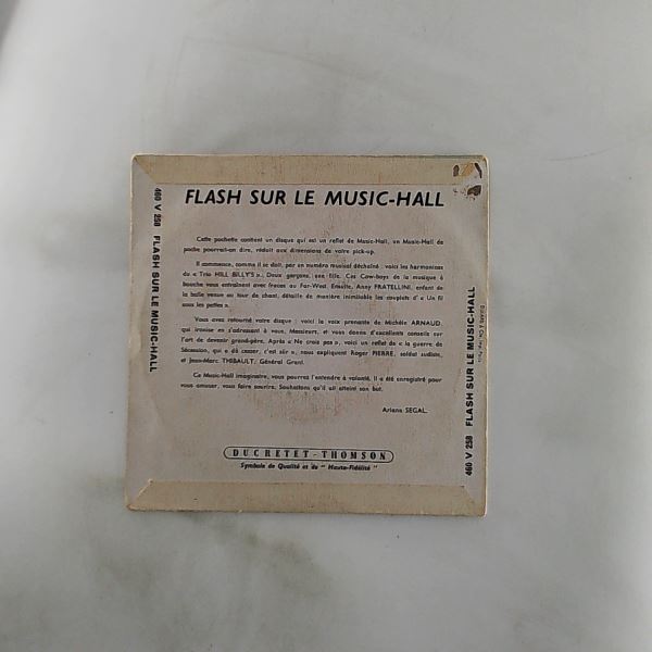 Various Artists — Flash Sur Le Music-Hall
