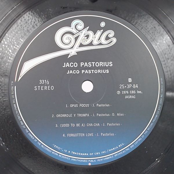 Pastorius Jaco — Jaco Pastorius