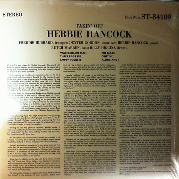 Herbie Hancock — Takin' Off