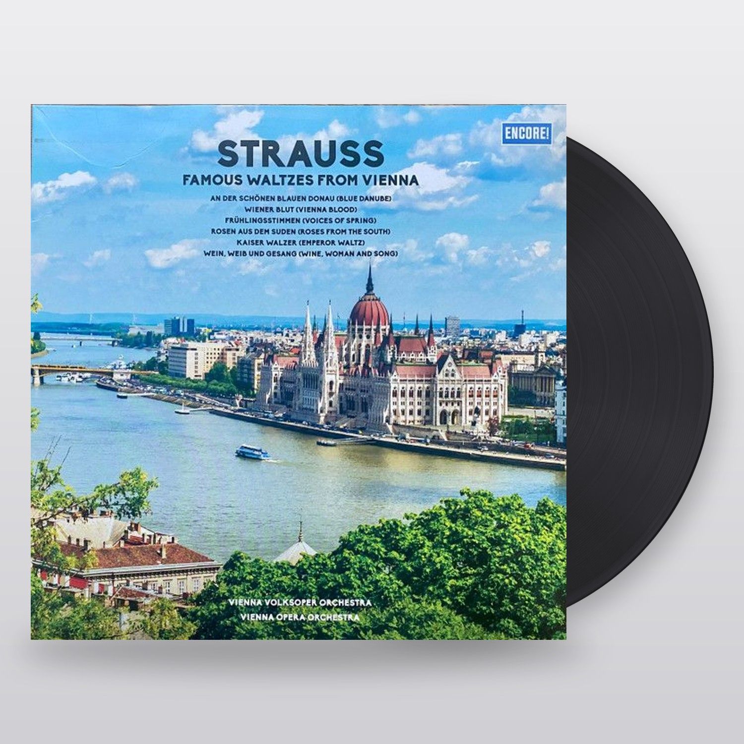 SYMPHONY ORCHESTRA STRAUSS — Famous Waltzes From Vienna