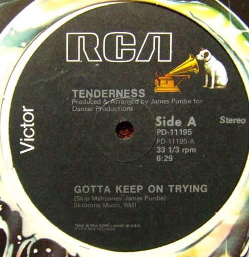 Tenderness — Gotta Keep On Trying