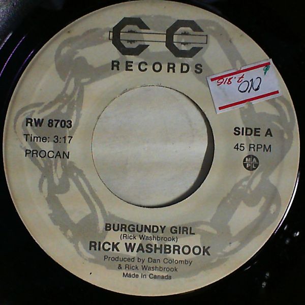 Washbrook Rick — Brown Sugar