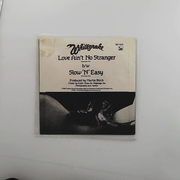 Whitesnake — Love Ain't No Stranger (American Mix) / Slow An' Easy (American Mix)