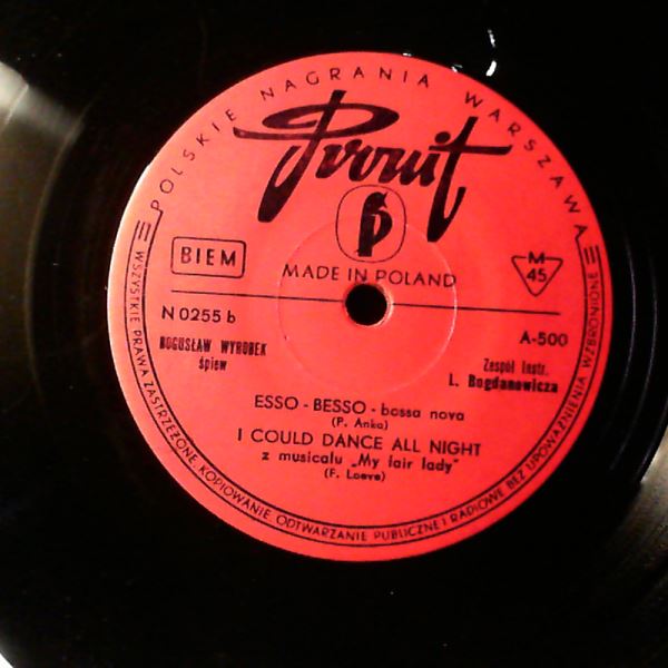 Wyrobek Boguslaw — Liszt-Twist, I Don't Know Your Name / Esso-Besso, I Could Dance All Night