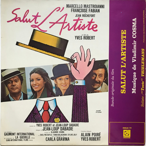 Vladimir Cosma — Salut L'Artiste / Le Grand Blond Avec Une Chaussure Noire