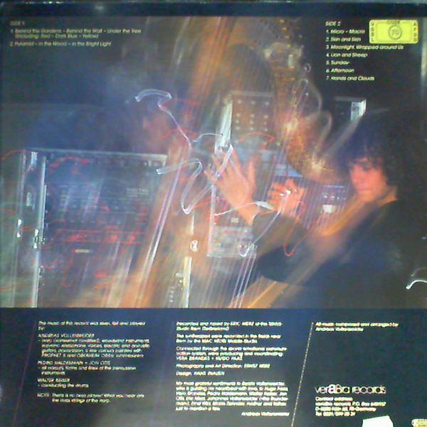 Andreas Vollenweider — ... Behind The Gardens - Behind The Wall - Under The Tree ...
